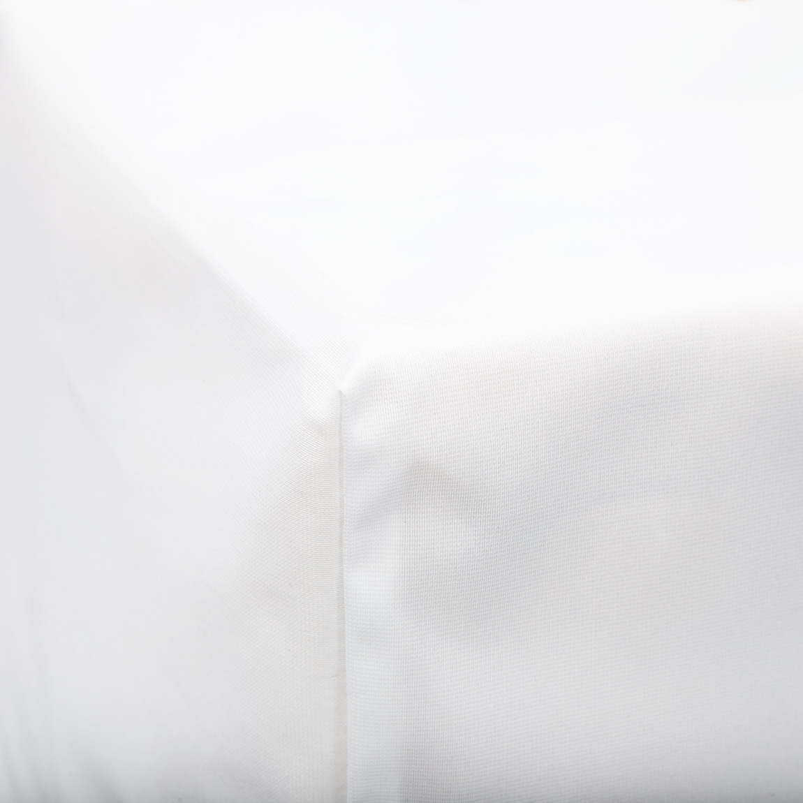 Housse de palette, détail : coutures latérales fermées