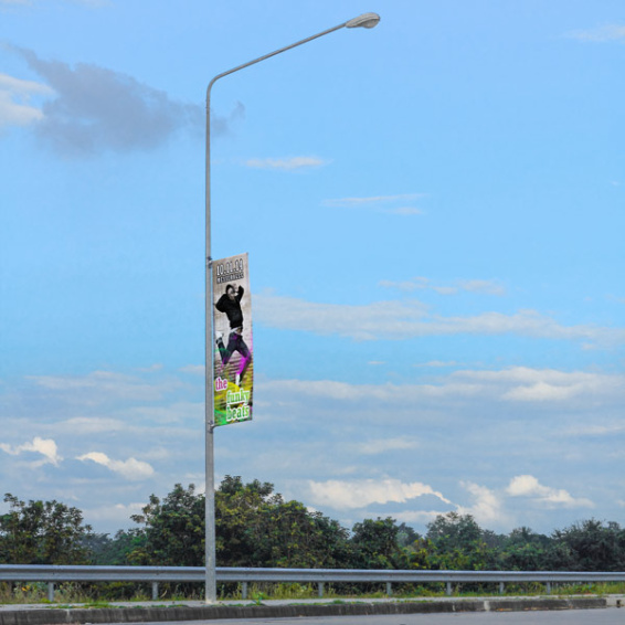 Street Banner Select mit Ausleger, imprimé recto