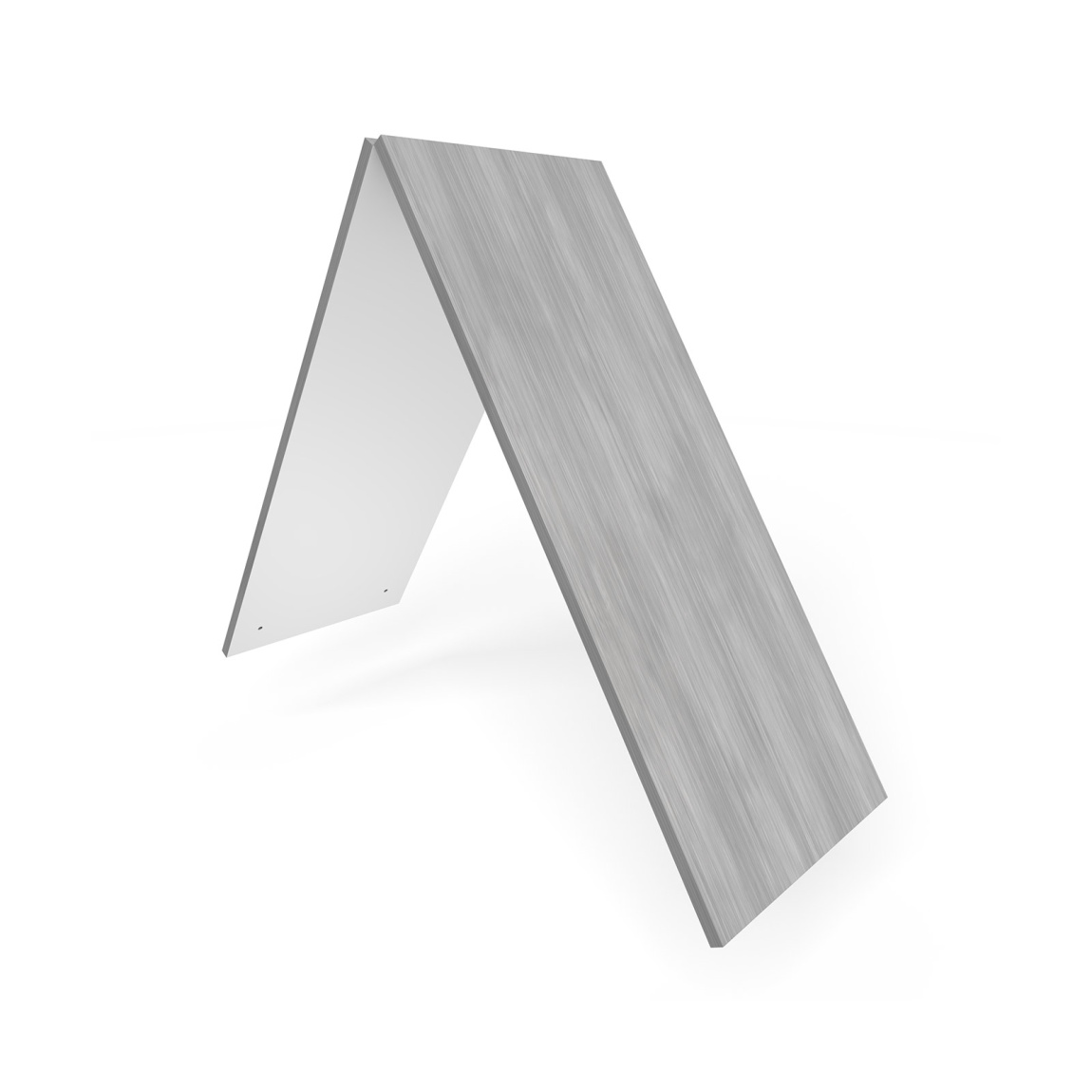 Plateau pour comptoir publicitaire LED 2x1 – divisé en deux au centre