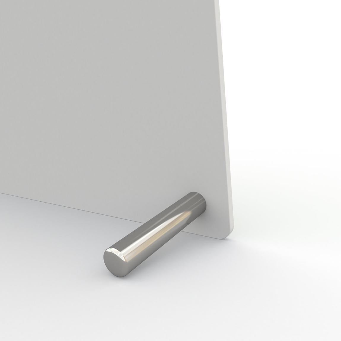 Pied en acier inoxydable, présentoir photo