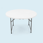 Table pliante en 2 tailles, cf. Accessoires