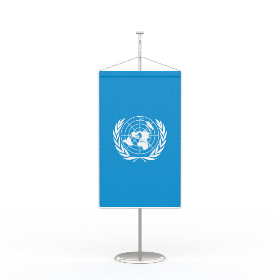 Bannières de table, Nations-Unies