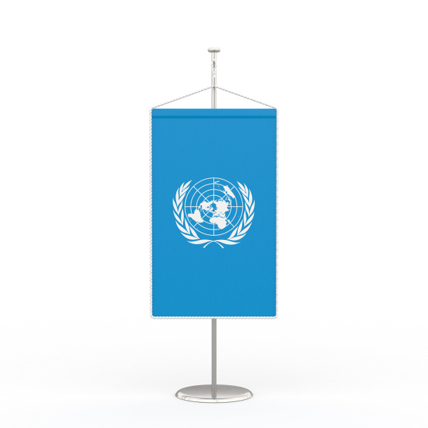 Bannières de table, Nations-Unies