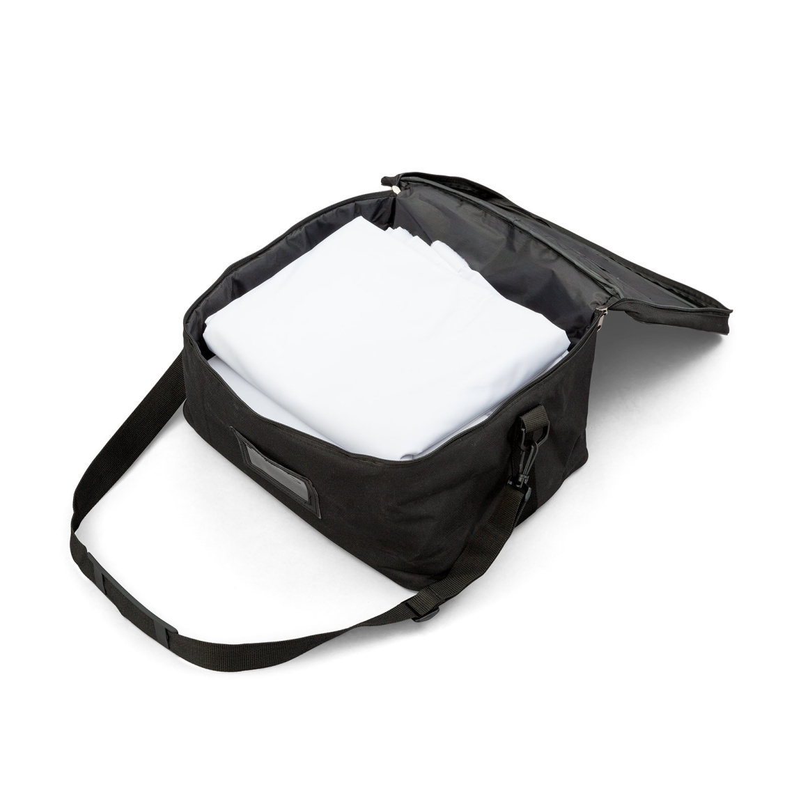 Sac de transport: couvercle rabattable, dimensions intérieures utiles: 38 x 21 x 29 cm