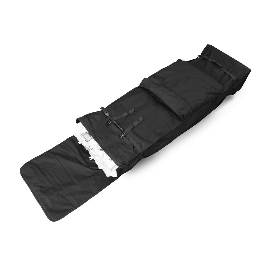 Trolley avec pavillon pliant Premium 3 x 6 m