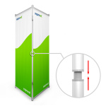 Triple affichage Select – détail de la tige à ressort