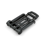 Diable pliable replié, dim. (L x H x P) : 45 x 25 x 8 cm