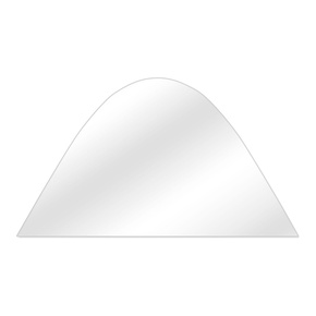 Paroi transparente pleine - tente étoile