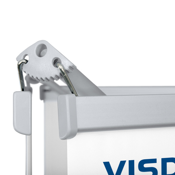 Bras supérieur avec crochets de fixation, profilés de serrage inclus (Select)