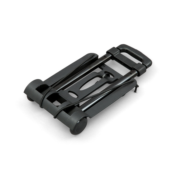 Diable pliable replié, dim. (L x H x P) : 45 x 25 x 8 cm