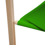 Pièces imprimées, ourlet creux, barre inférieure en bois insertion facile