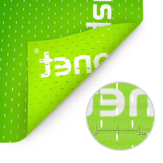 Tissu de drapeau Varioflag® A SE utilisable sans ourlet