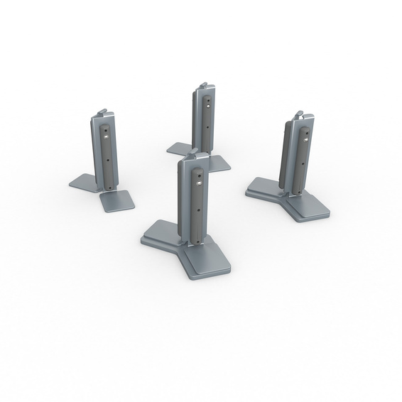 Pièces individuelles du set d'accessoires cadre Keder flex - Trio