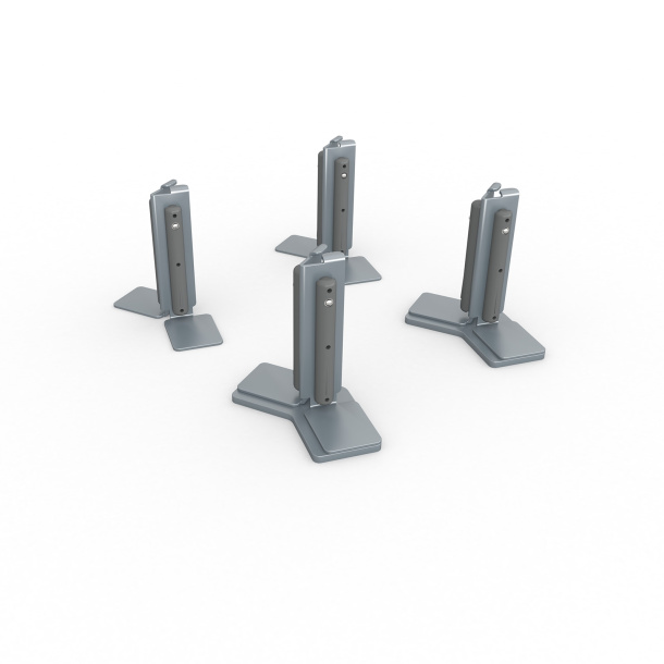 Pièces individuelles du set d'accessoires cadre Keder flex - Trio