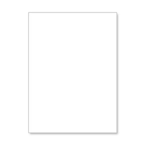 Cloison pleine Hexagon, blanche, largeur 1,5 m