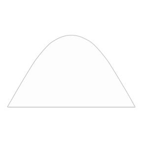 Cloison pleine de tente étoile, blanche 