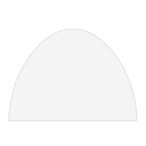 Cloison pleine pour tente d'événement Air, blanche