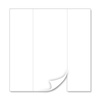 Cloison blanche Hexagon avec porte, sans impression, 200 x 235 cm