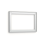 Cadre aluminium vu de l'intérieur