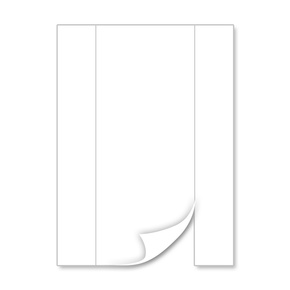 Cloison blanche Hexagon avec porte, largeur de cloison : 1,5 m