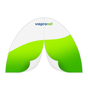 Cloison avec entrée par fermeture éclair de tente Air, imprimée