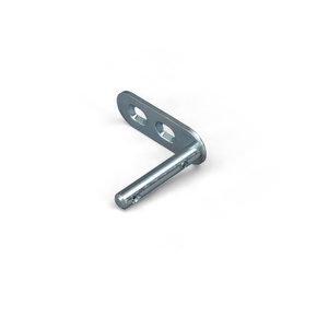 Support mural de tringle à rideau en profilé d'aluminium