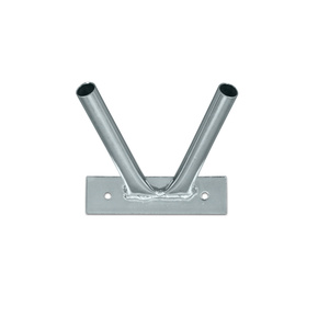 Support mural - double, ø 15 mm