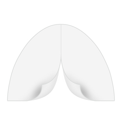 Cloison blanche de tente Air avec entrée par fermeture éclair