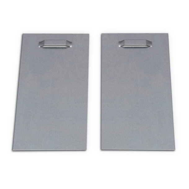 Plaques de fixation autocollantes - 100 x 200 mm, par 2 pièces