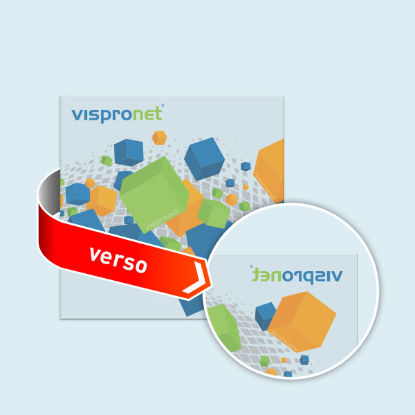 Verre acrylique : sans impression de blanc (blanc de soutien)