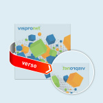 Verre acrylique imprimé sans blanc derrière les champs de couleur