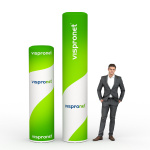 Colonne publicitaire à air captif ø 60 cm, aperçu des tailles