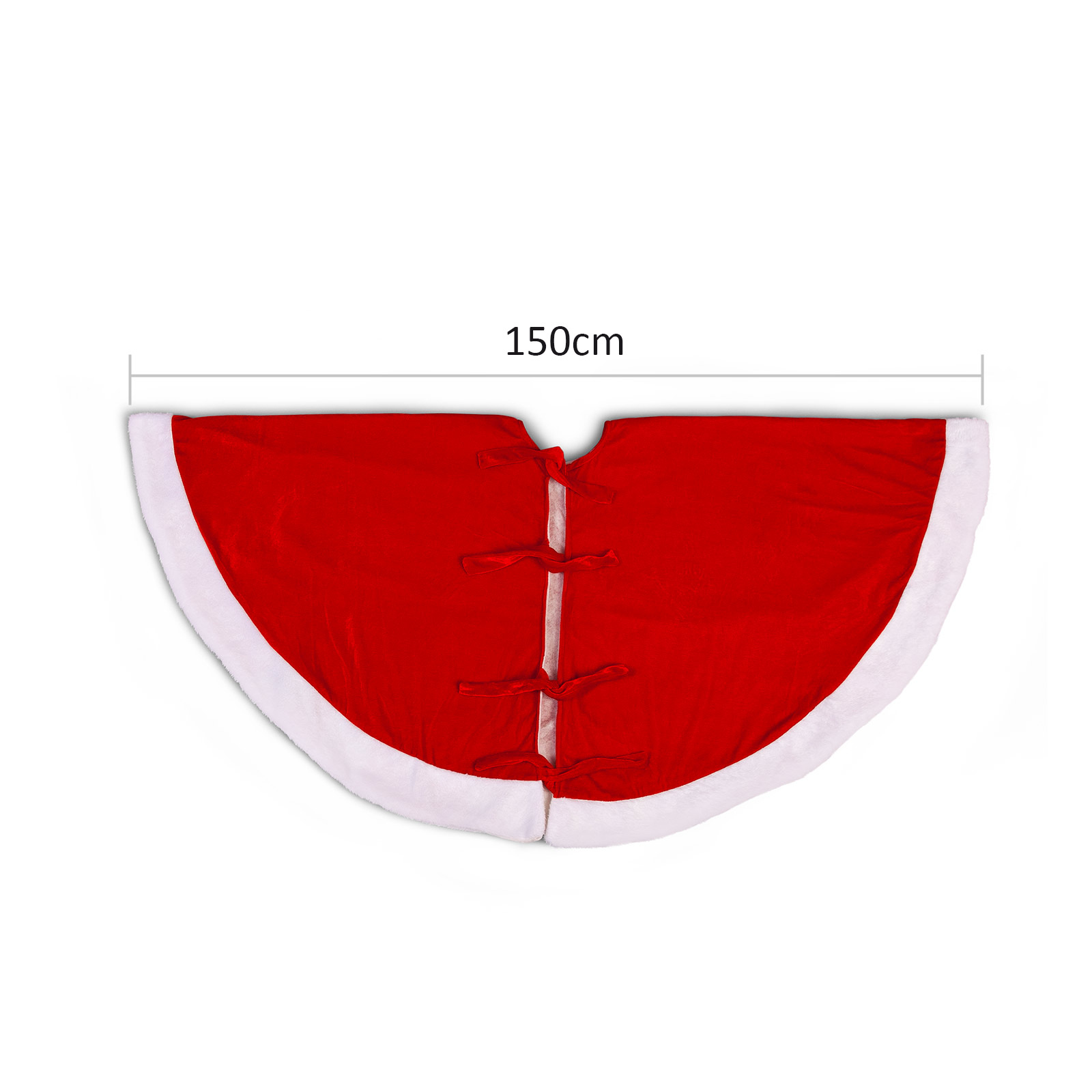 Grand tapis de sapin de Noël, Ø 150 cm