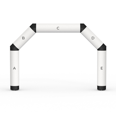 Banderole à l'unité - Arche gonflable Air Basic - 6,50m