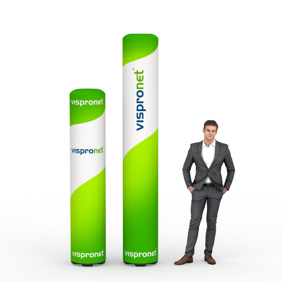 Colonne gonflable Air – le support parfait pour foires, PLV et événements