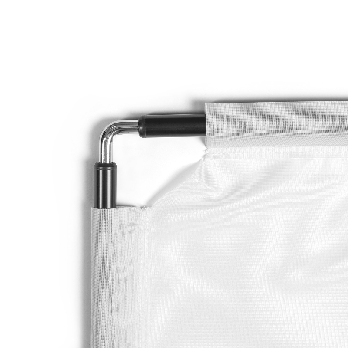 Bannières publicitaires avec ourlet tunnel – montage simplifié et rapide