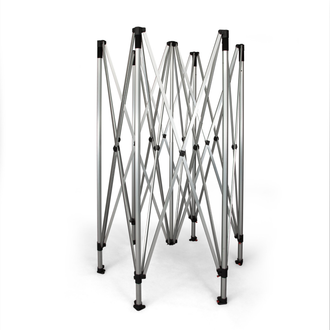 Structure pavillon pliable / tente pliante Hexagon 4 m