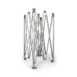 Système de treillis pliable en aluminium extrêmement stable : montage en quelques secondes