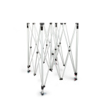 Système de treillis pliable et stable en aluminium : montage en quelques secondes