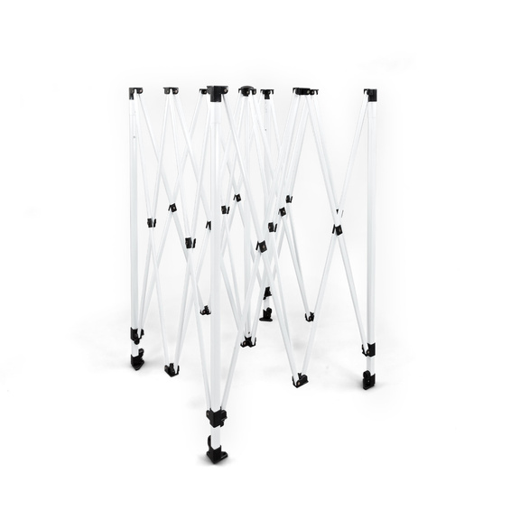 Solide structure ciseaux pliante en acier : montage ultra rapide