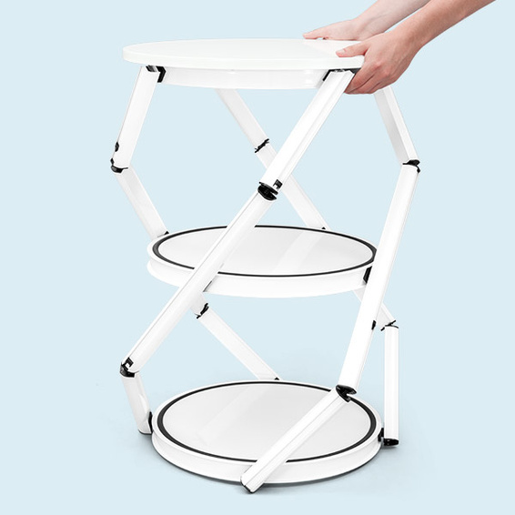 Comptoir de vitrine, montage ultra-rapide grâce à la technique de spirale intégrée