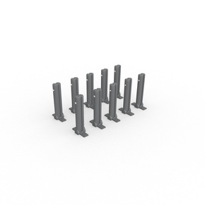 Connecteur double pour cadre keder flex, set de 10