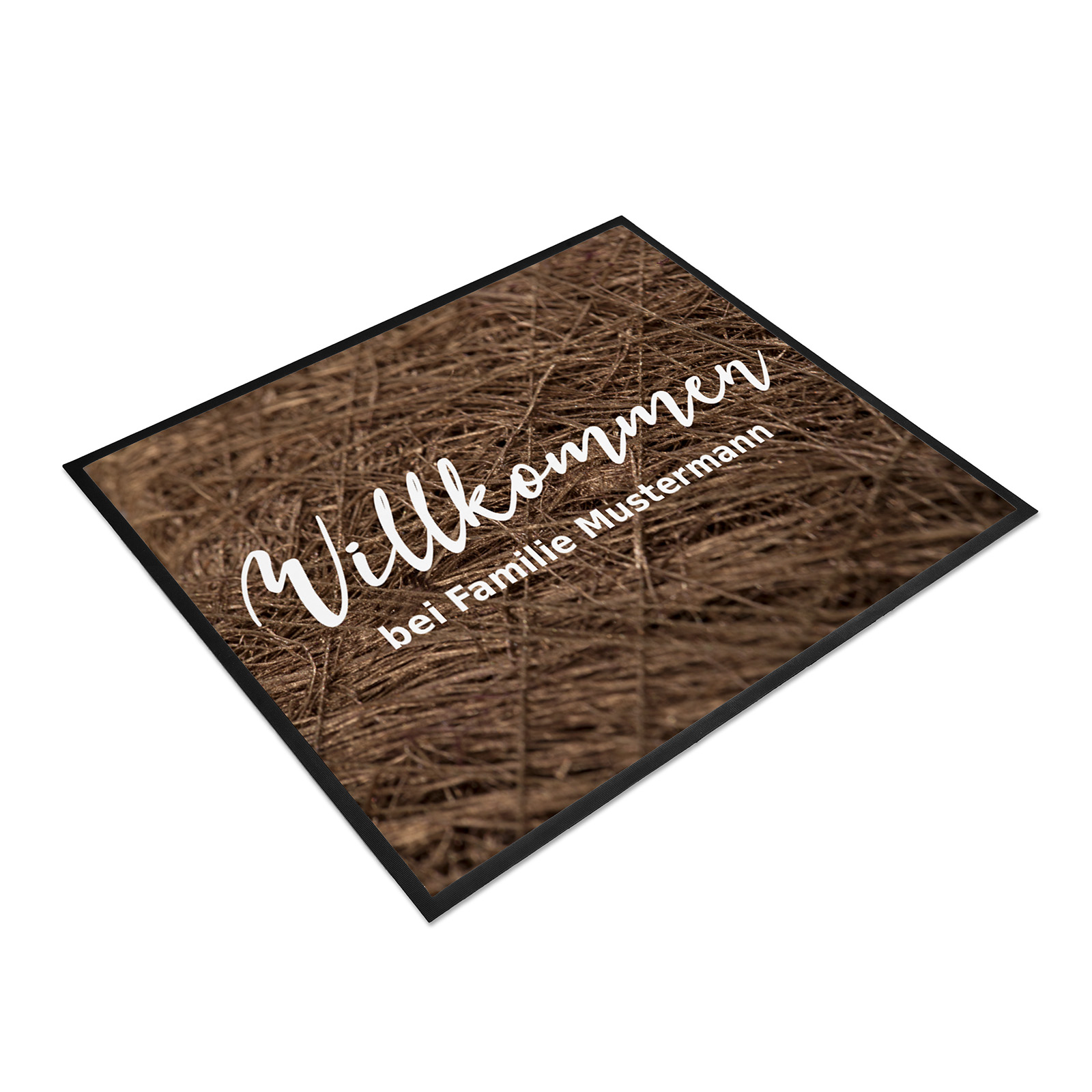 Paillasson 80 x 60 cm - motif bienvenue
