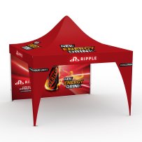 Tente pliante Premium 4 x 4 m, 1 paroi