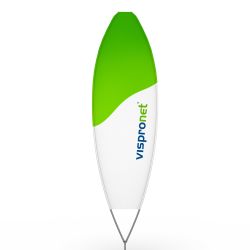 Beach flag Surfer