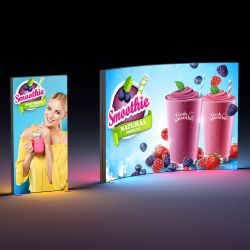 Système d’exposition Lightbox flex