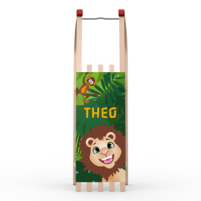 Luge Davos format vertical, motif Lion