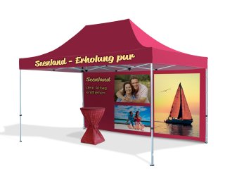 Pavillon pliant 4x6 m