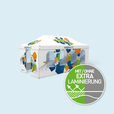 Tente pliante 3 x 6 m