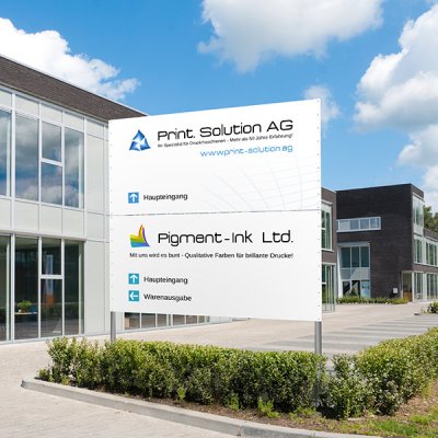 Plaque d’entreprise Print Solutions